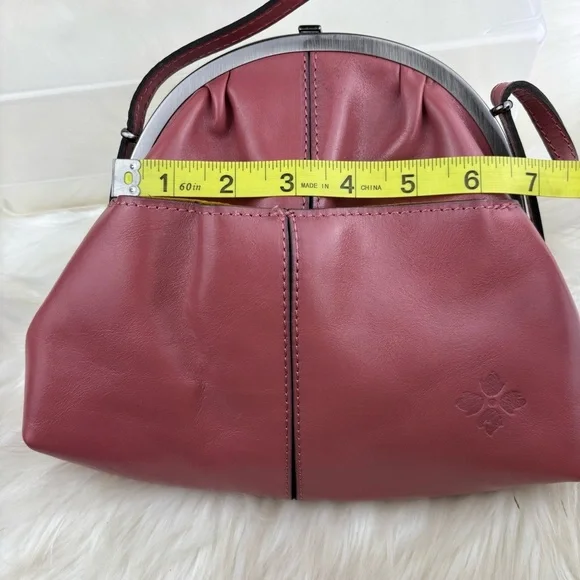 Patricia Nash Burgundy Crossbody Bag - Picture 12 of 13